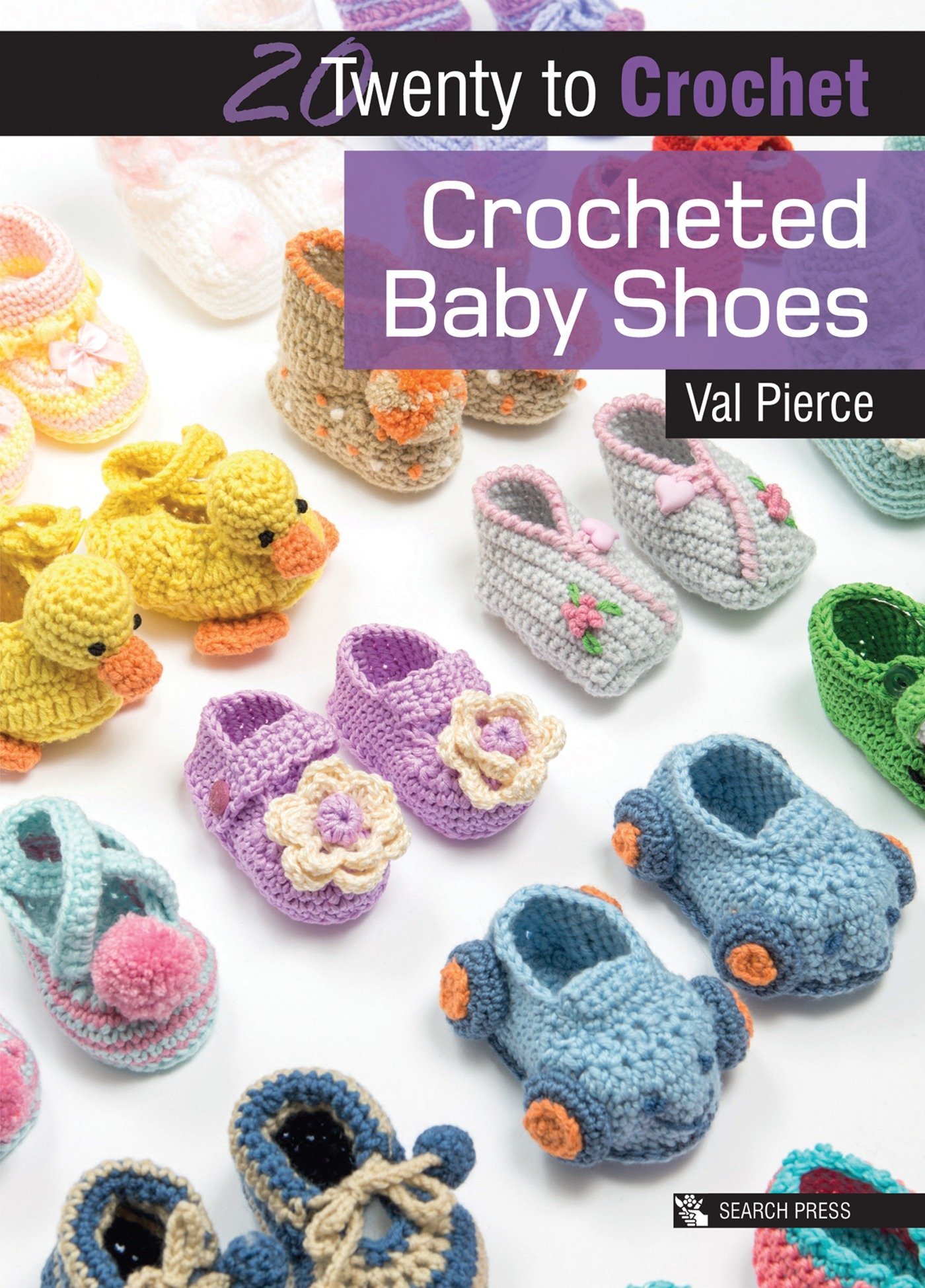 Algopix Similar Product 20 - Crocheted Baby Shoes (Twenty to Make)