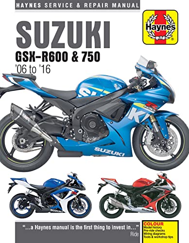 Algopix Similar Product 9 - Suzuki GSXR600  750 06  16 Haynes