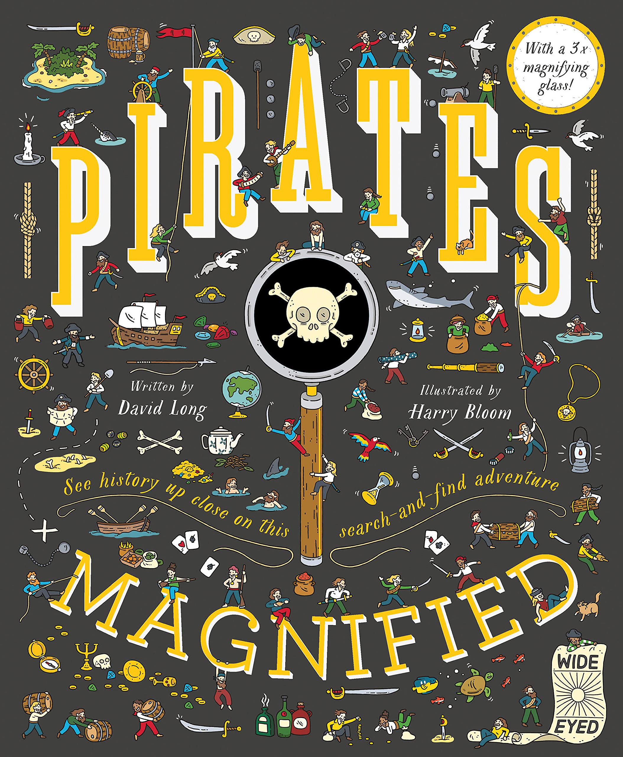 Algopix Similar Product 2 - Pirates Magnified With a 3x Magnifying