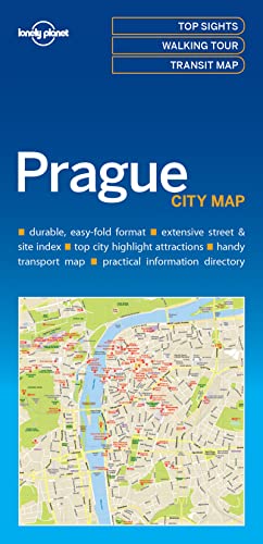 Algopix Similar Product 12 - Lonely Planet Prague City Map 1