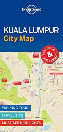 Algopix Similar Product 4 - Lonely Planet Kuala Lumpur City Map