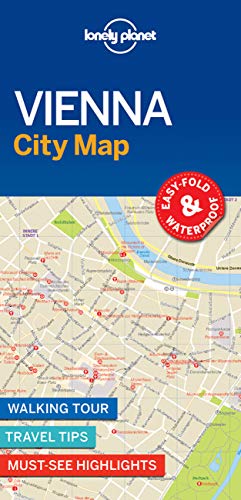Algopix Similar Product 19 - Lonely Planet Vienna City Map 1