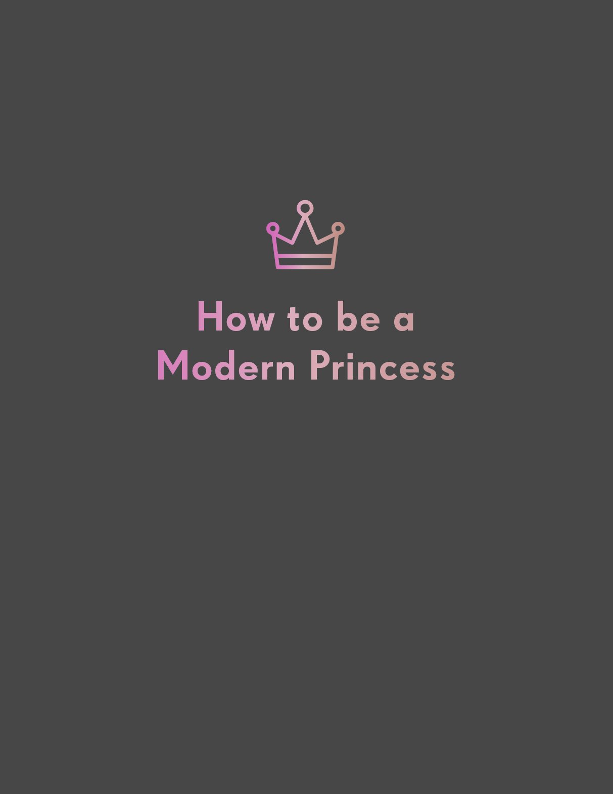 Algopix Similar Product 14 - How to be a Modern Princess