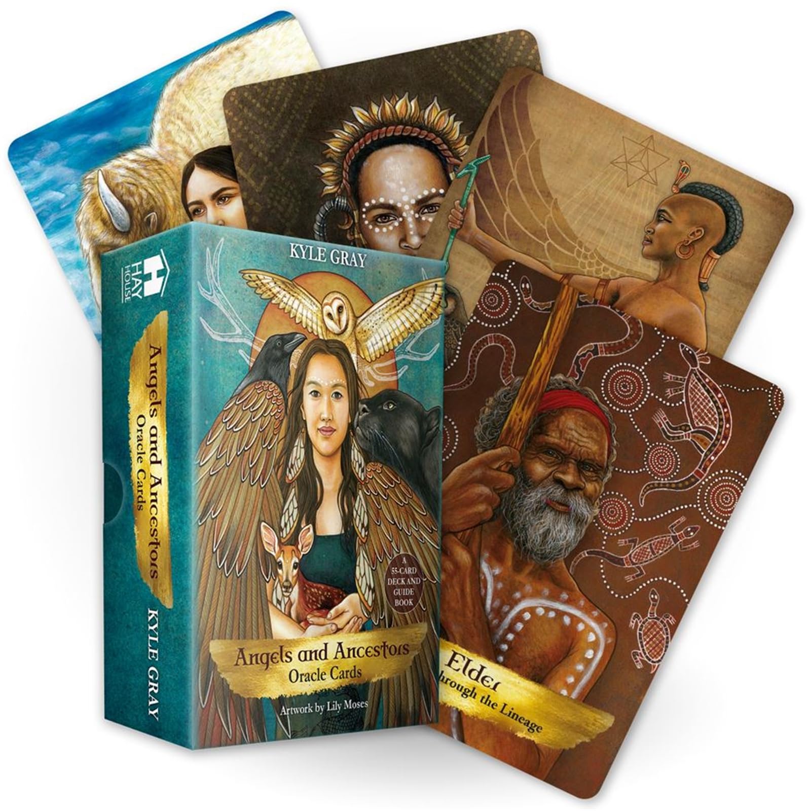 Algopix Similar Product 15 - Angels and Ancestors Oracle Cards A