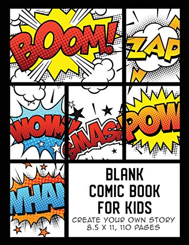 Algopix Similar Product 6 - Blank Comic Book for Kids Create Your