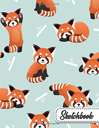 Algopix Similar Product 16 - Sketchbook Pretty Bamboo Red Panda