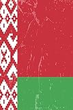 Algopix Similar Product 16 - Belarus Flag Journal Blank lined