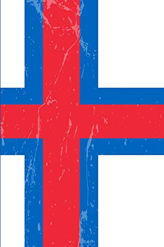 Algopix Similar Product 5 - Faroe Islands Flag Journal Blank lined