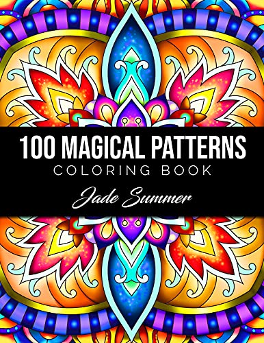 Algopix Similar Product 17 - 100 Magical Patterns An Adult Coloring
