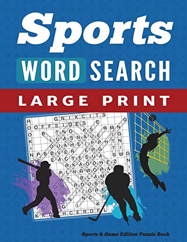 Algopix Similar Product 18 - Word Search Puzzle Book Sports  Games