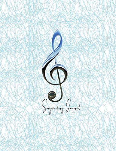 Algopix Similar Product 19 - Songwriting Journal Blank Guitar