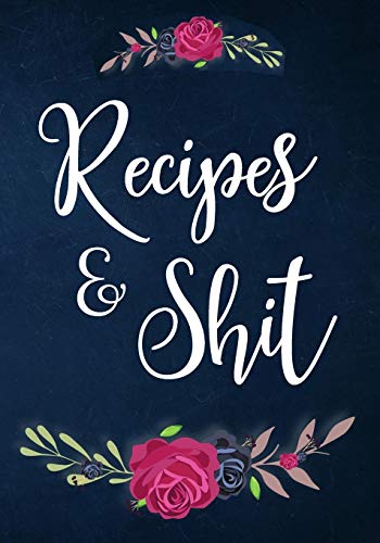 Algopix Similar Product 7 - Recipes And Shit 110 Blank Recipe