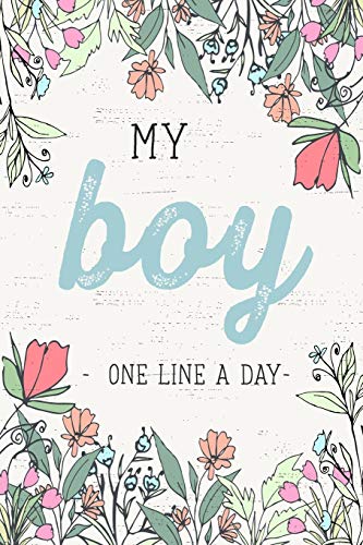 Algopix Similar Product 11 - My Boy One Line a Day A Five Year
