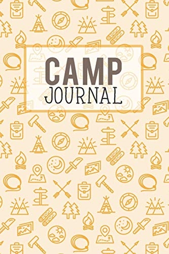 Algopix Similar Product 17 - Camp Journal A Fun Journal for Boys to