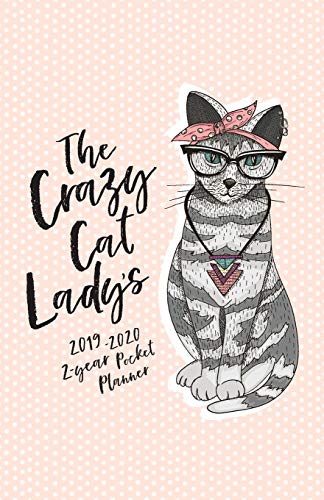 Algopix Similar Product 10 - The Crazy Cat Ladys 20192020 2Year
