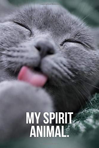 Algopix Similar Product 17 - My Spirit Animal Licking Russian Blue