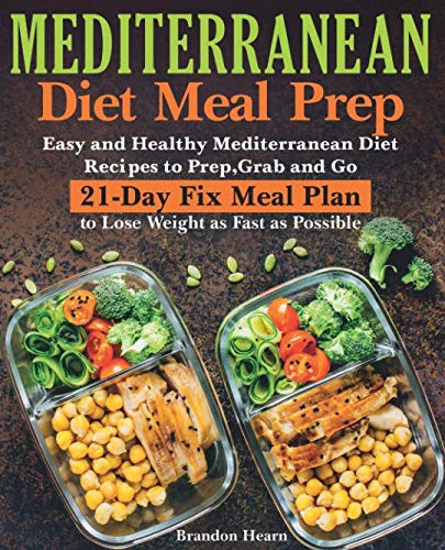 Algopix Similar Product 6 - Mediterranean Diet Meal Prep Easy and