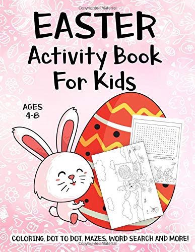 Algopix Similar Product 6 - Easter Activity Book For Kids Ages 48