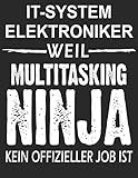 Algopix Similar Product 14 - Notizbuch fr ITSystemelektroniker
