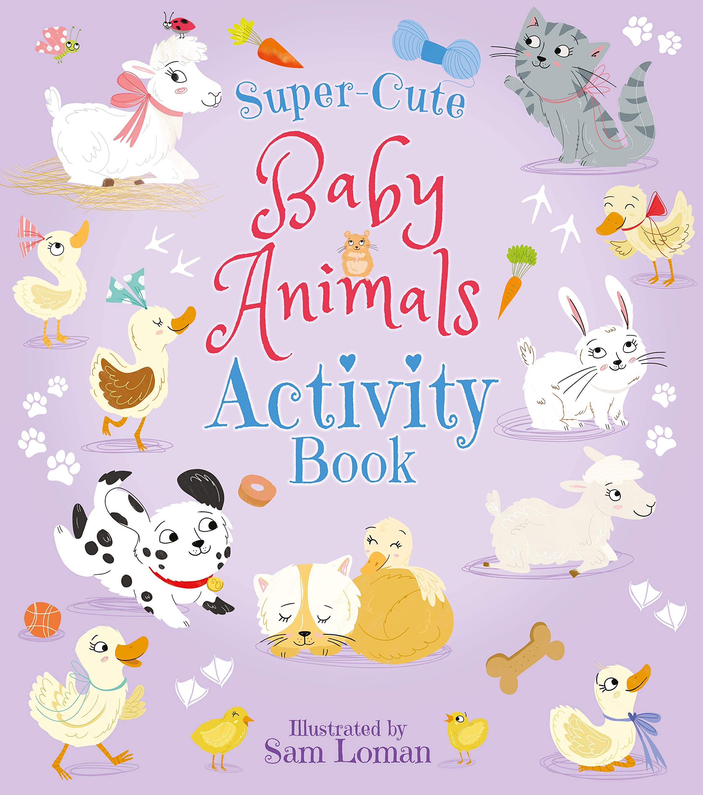 Algopix Similar Product 2 - SuperCute Baby Animals Activity Book
