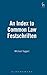 Algopix Similar Product 17 - An Index to Common Law Festschriften
