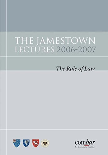Algopix Similar Product 14 - The Jamestown Lectures 20062007 The