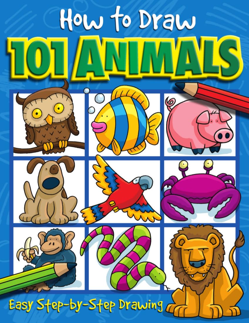 Algopix Similar Product 8 - How to Draw 101 Animals