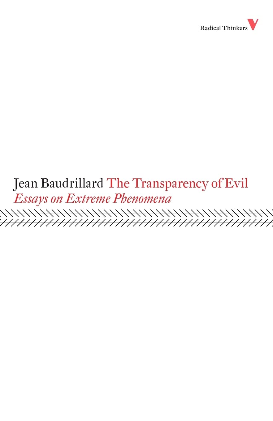 Algopix Similar Product 16 - The Transparency of Evil Essays on