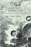 Algopix Similar Product 4 - Against World Literature On the