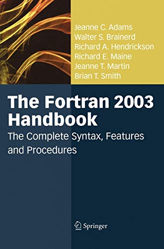 Algopix Similar Product 20 - The Fortran 2003 Handbook The Complete