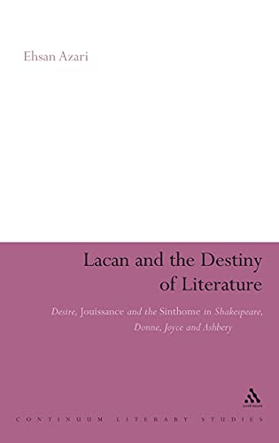 Algopix Similar Product 5 - Lacan and the Destiny of Literature
