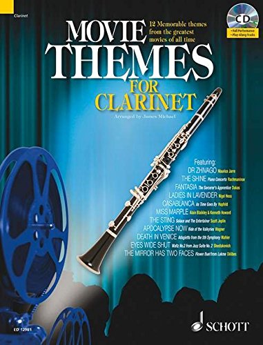 Algopix Similar Product 16 - Movie Themes for Clarinet