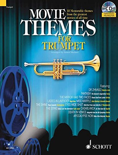 Algopix Similar Product 18 - Movie Themes for Trumpet 12 Memorable