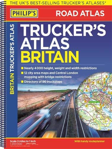 Algopix Similar Product 17 - Philips 2018 Truckers Atlas Britain