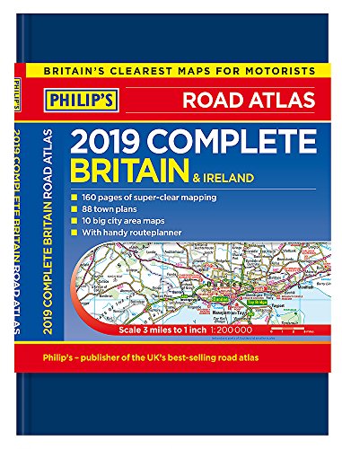 Algopix Similar Product 5 - Philips 2019 Complete Road Atlas