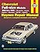 Algopix Similar Product 1 - Chevrolet fullsize V6  V8 Impala