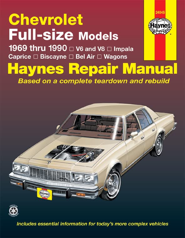 Algopix Similar Product 11 - Chevrolet fullsize V6  V8 Impala