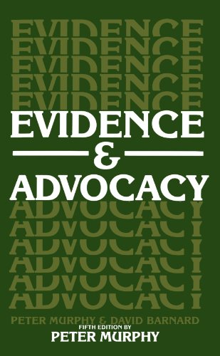 Algopix Similar Product 4 - Evidence and Advocacy (Blackstone Press)