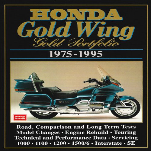 Algopix Similar Product 5 - Honda Gold Wing 1975-95 Gold Portfolio