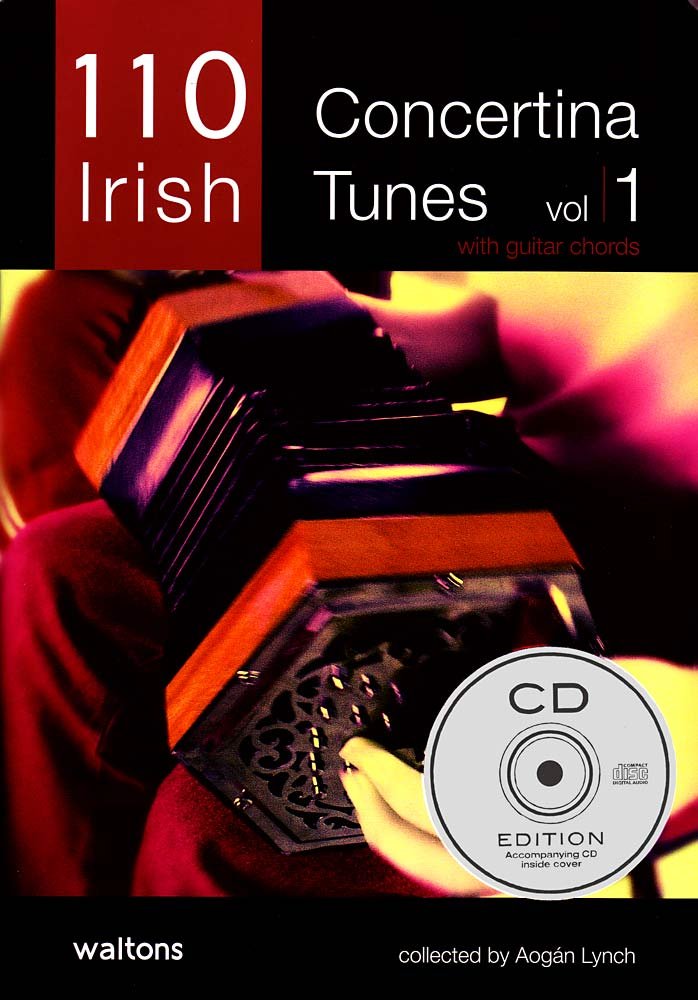 Algopix Similar Product 11 - 110 Irish Concertina Tunes with Guitar