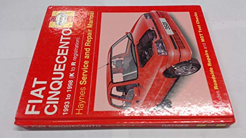 Algopix Similar Product 13 - Fiat Cinquecento Service and Repair