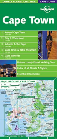 Algopix Similar Product 2 - Lonely Planet Cape Town City Map City