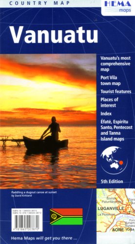 Algopix Similar Product 15 - Vanuatu Country Map by Hema