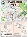 Algopix Similar Product 6 - John Muir Trail MapPack Shaded Relief
