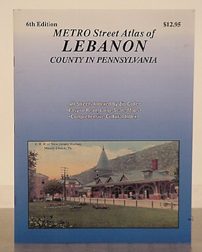 Algopix Similar Product 20 - Metro street atlas of Lebanon county in