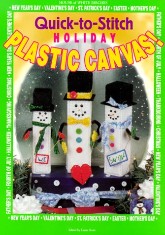 Algopix Similar Product 6 - Quick-To-Stitch Holiday Plastic Canvas