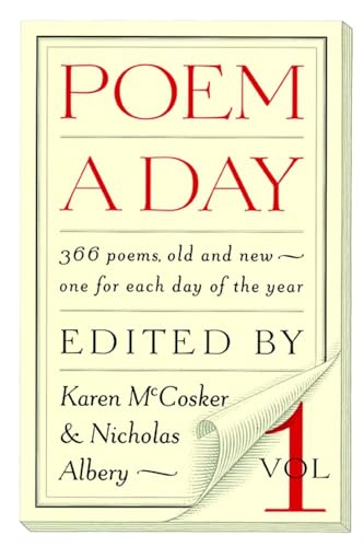 Algopix Similar Product 6 - Poem a Day Vol 1 366 Poems Old and