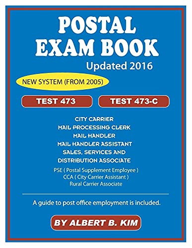 Algopix Similar Product 13 - Postal Exam Book: for Test 473 and 473-C