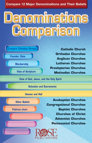 Algopix Similar Product 8 - Denominations Comparison pamphlet pkg