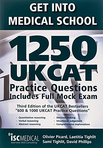 Algopix Similar Product 18 - Get Into Medical School 1250 UKCAT Pract